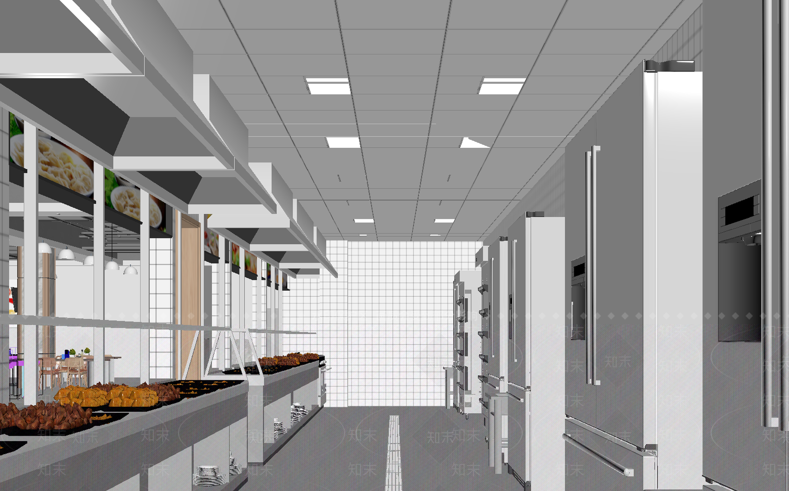 后厨3D模型下载【ID:1213974091】