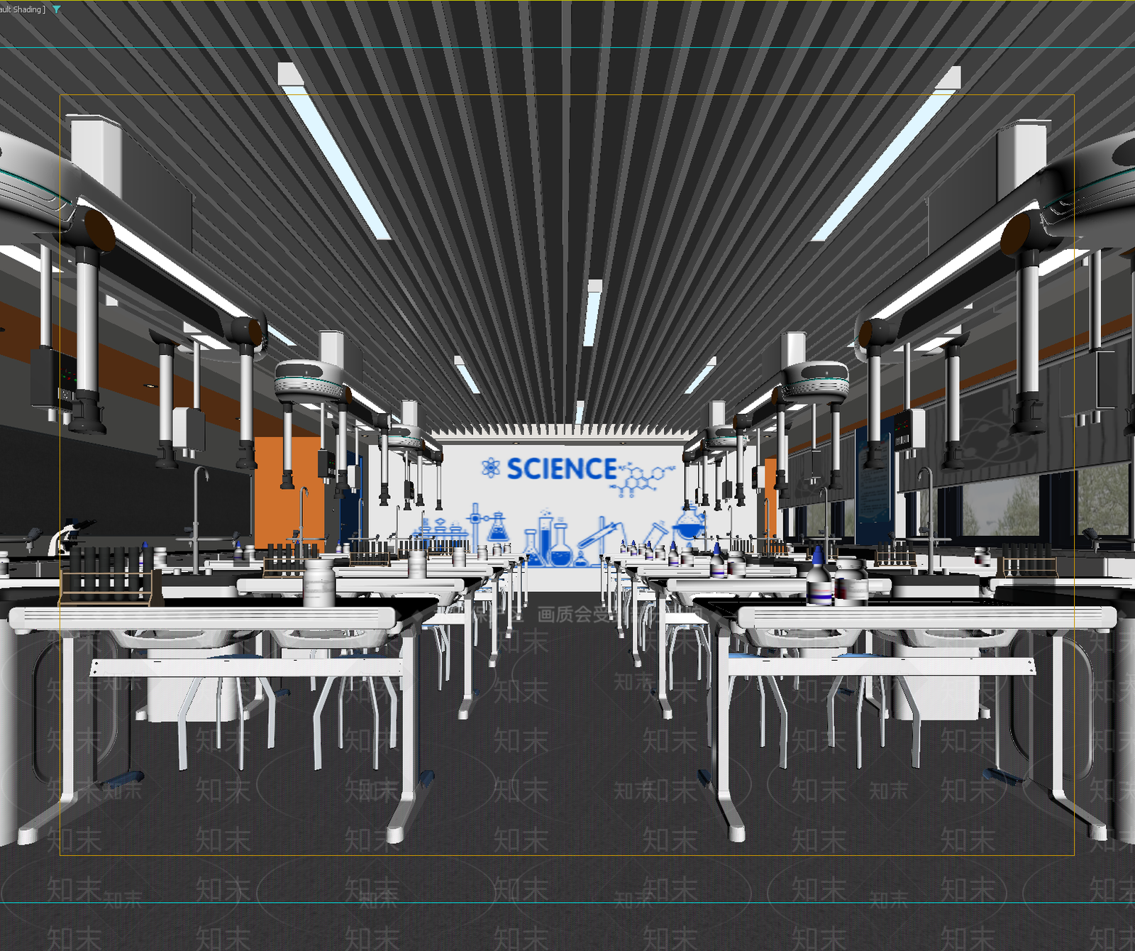 现代实验室3D模型下载【ID:1213899563】
