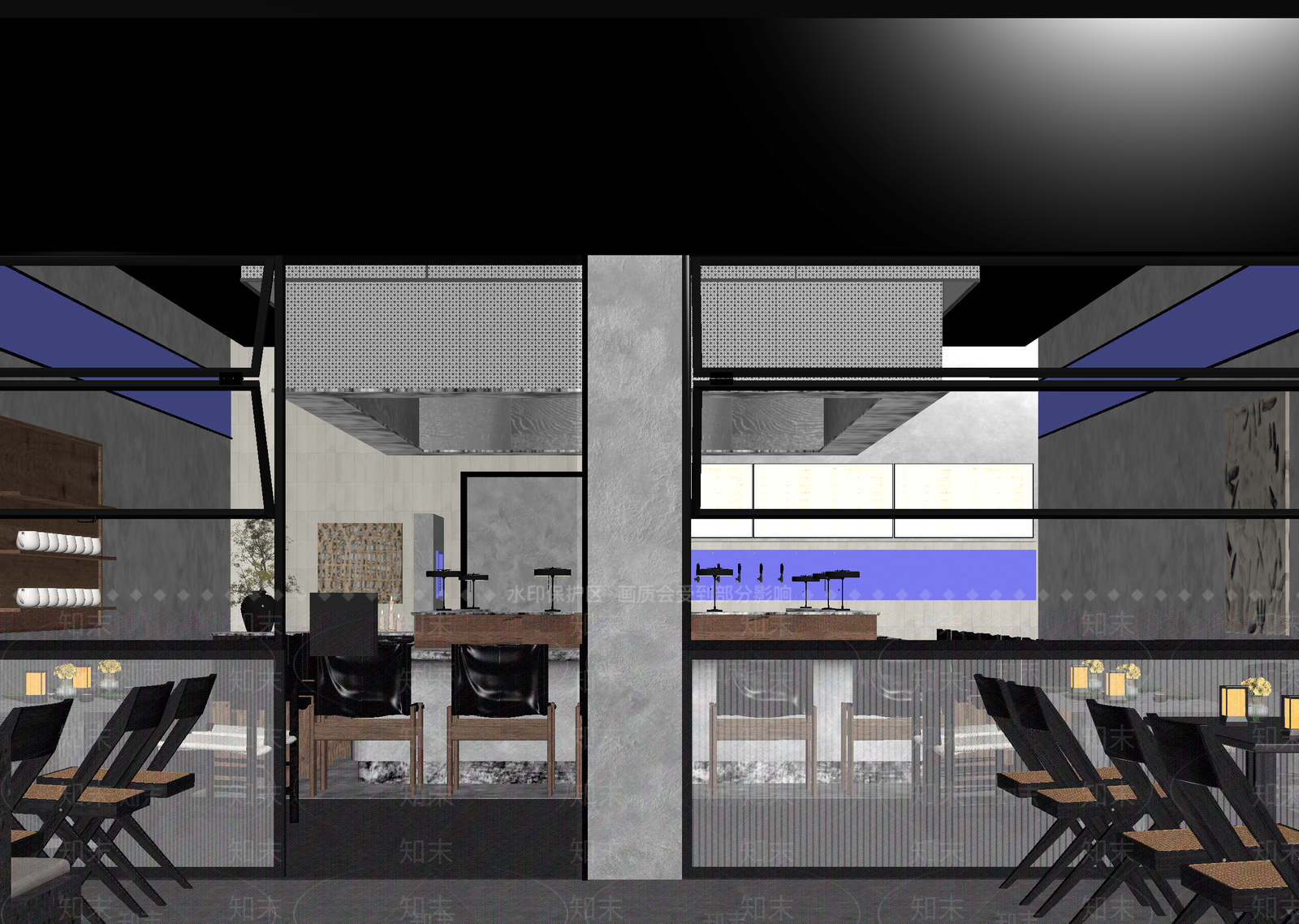 侘寂咖啡厅3D模型下载【ID:1215178043】