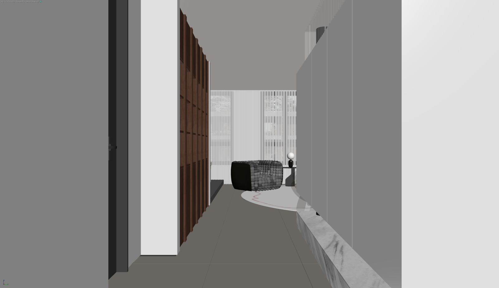 现代玄关3D模型下载【ID:1221951925】