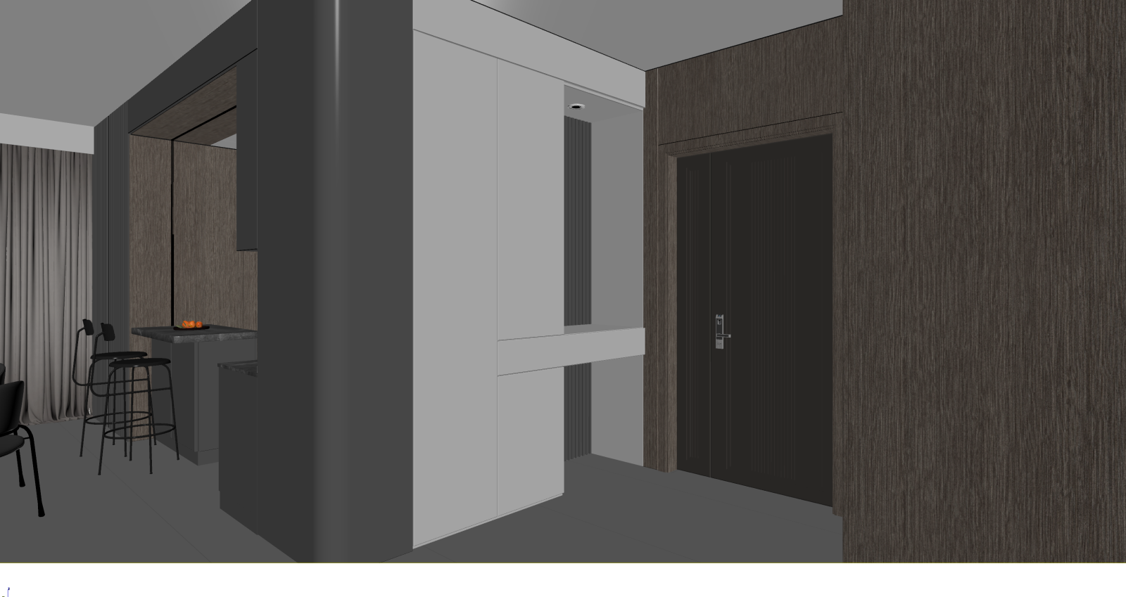 现代玄关3D模型下载【ID:1222080559】