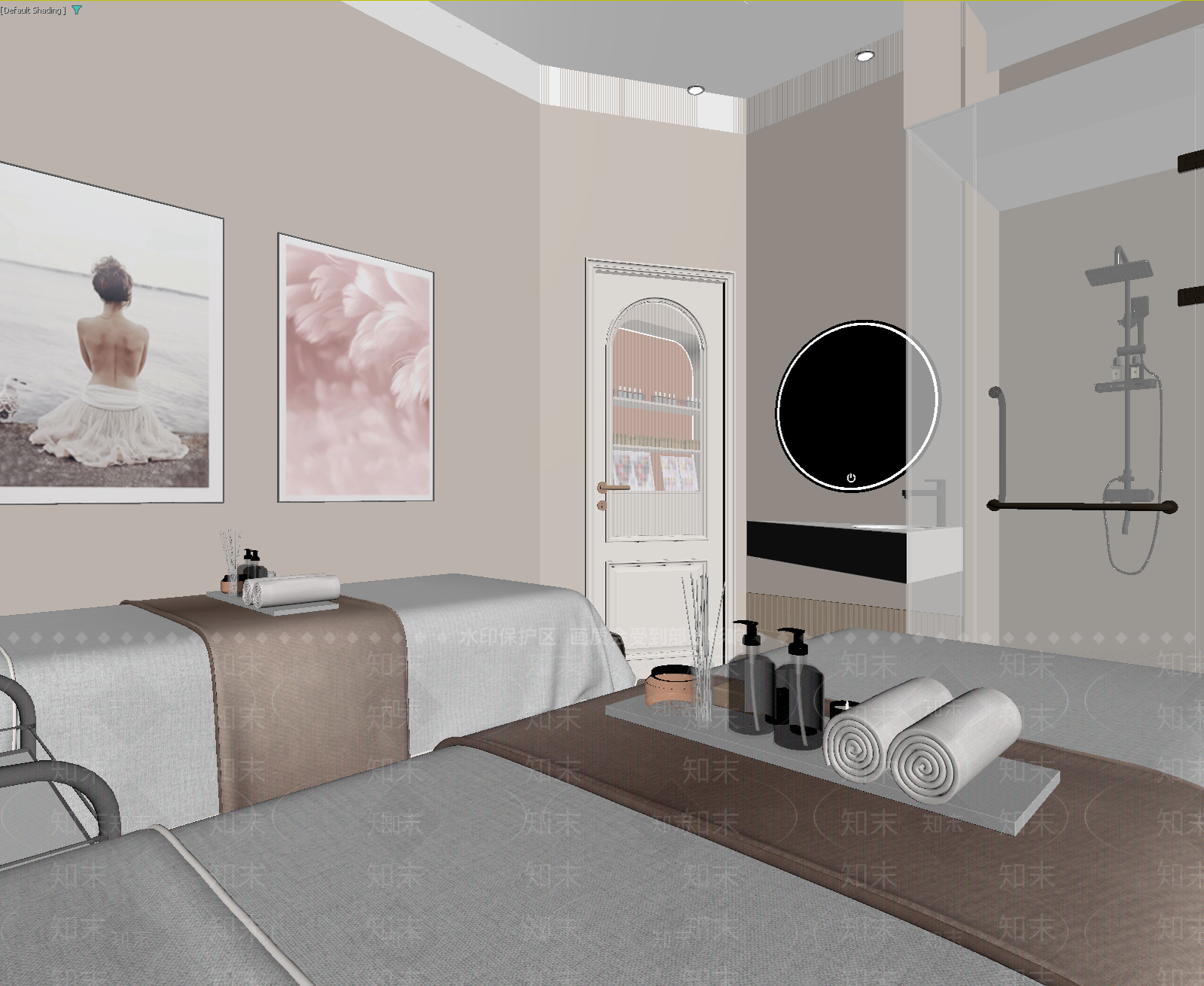 美容院3D模型下载【ID:1213981169】