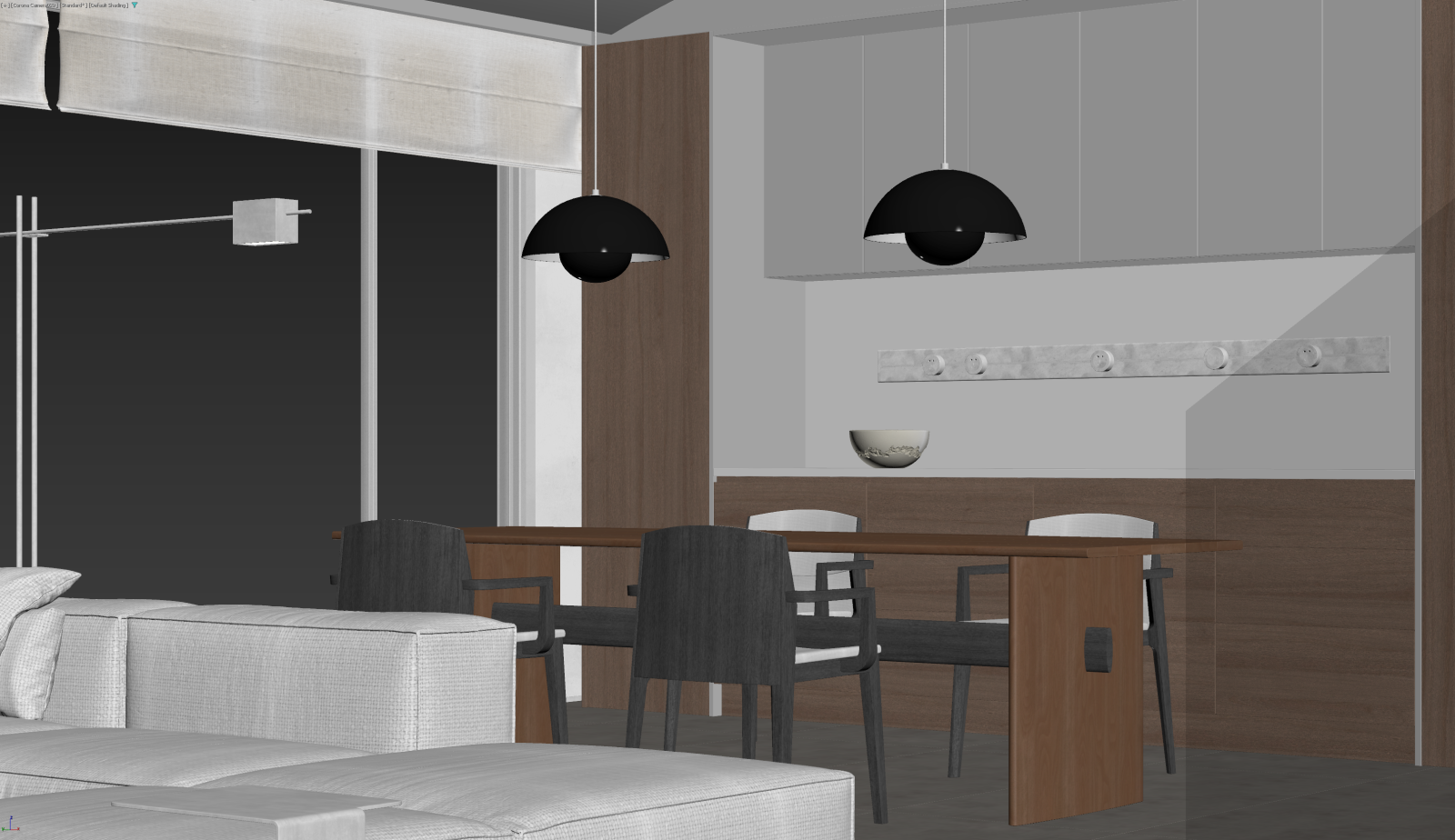 新中式客餐厅3D模型下载【ID:1221510162】