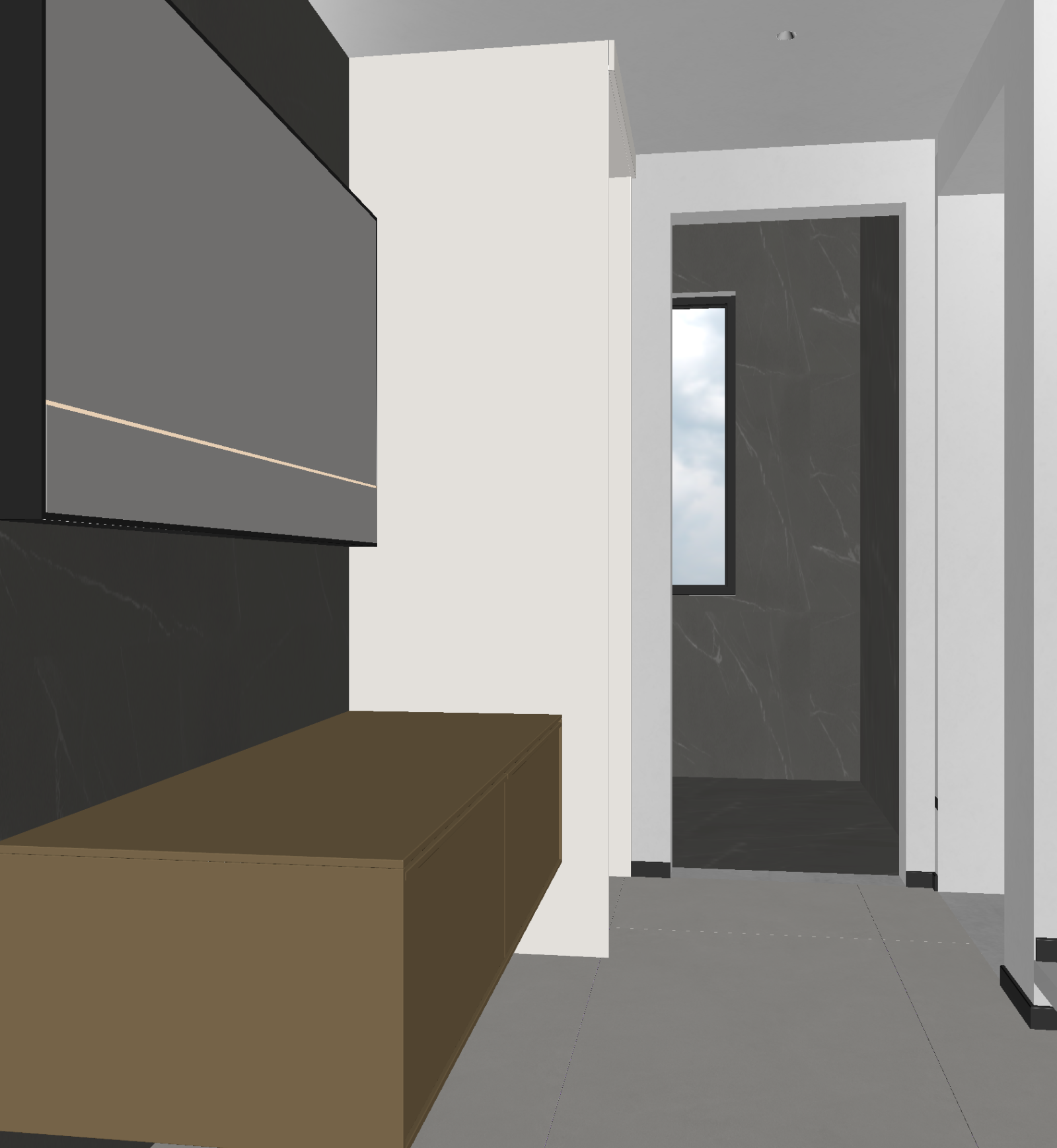 现代玄关3D模型下载【ID:1221489561】
