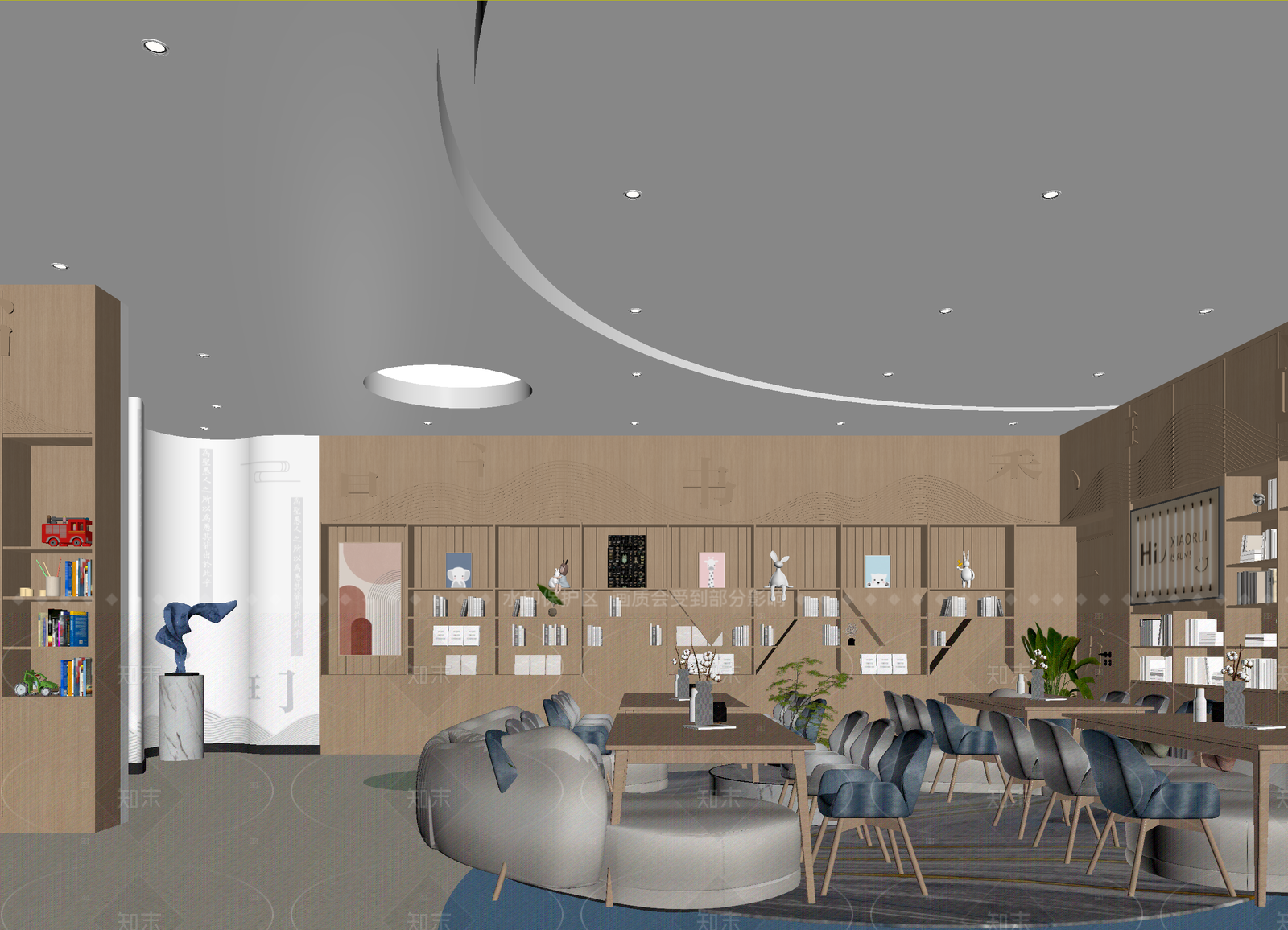 现代儿童乐园3D模型下载【ID:1214602851】