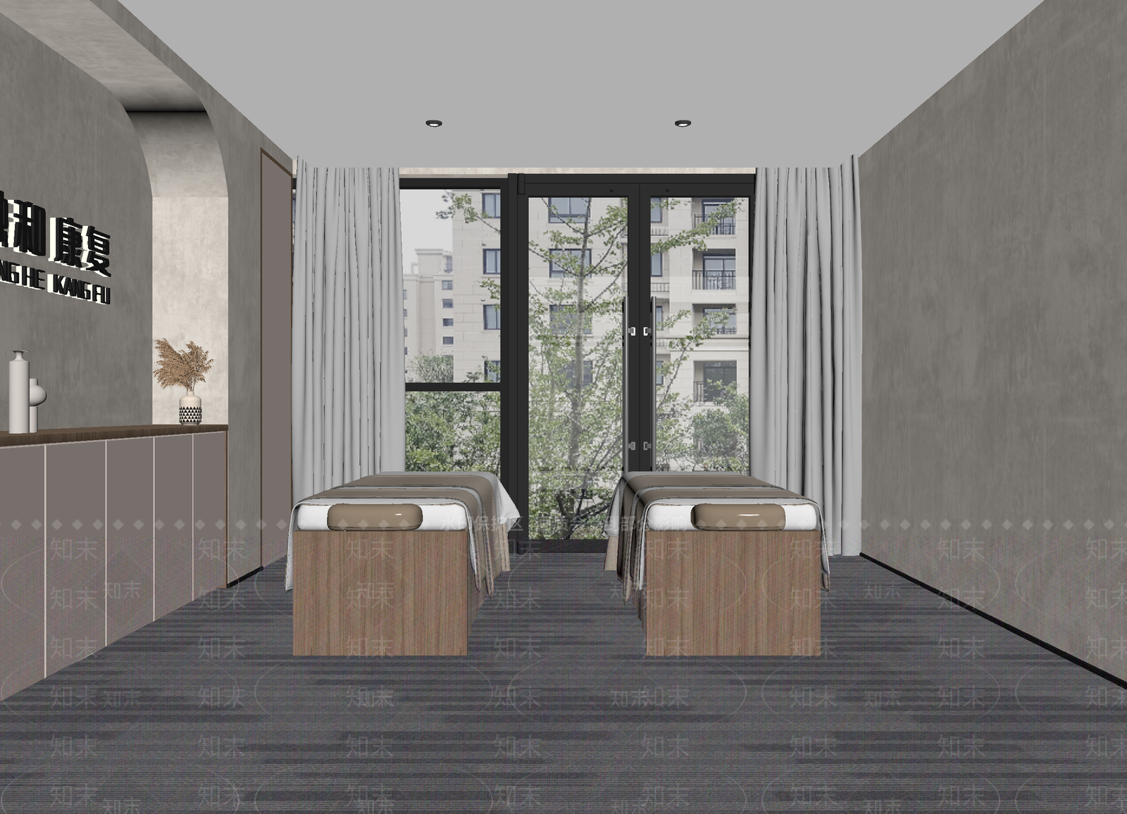 现代美容院3D模型下载【ID:1214064664】