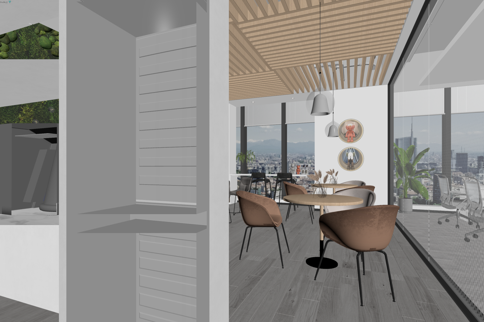 现代休息区3D模型下载【ID:1221482724】