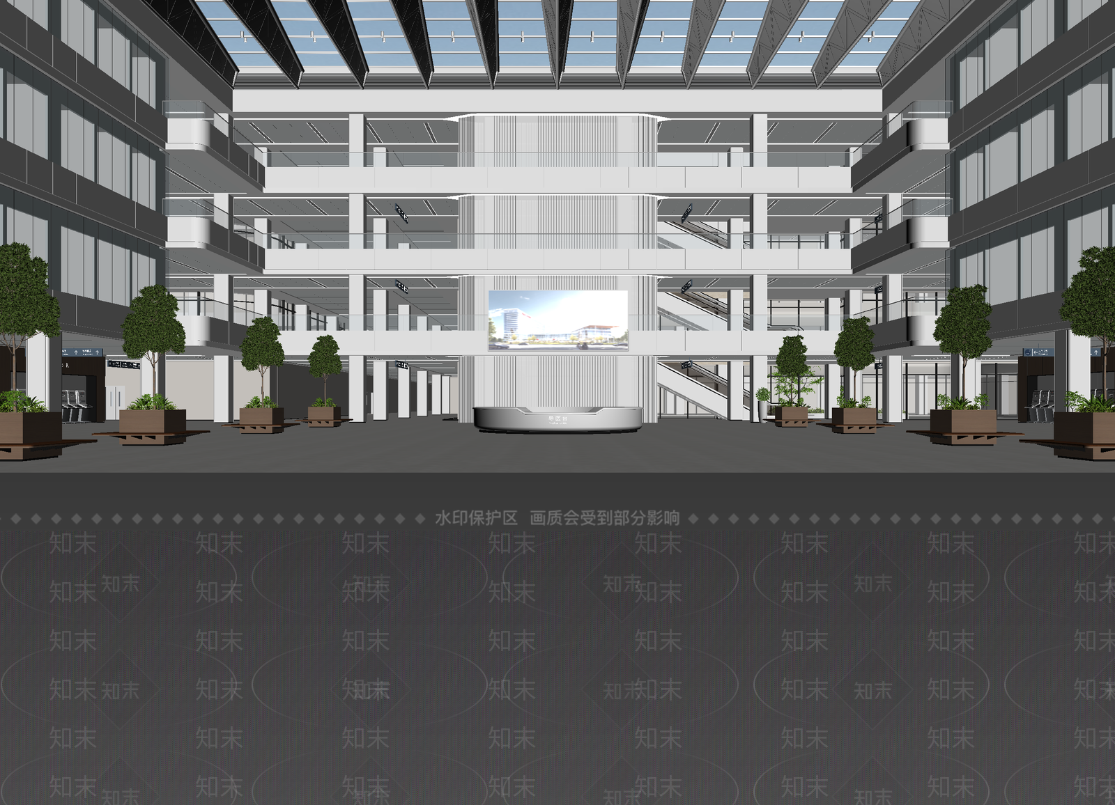 售楼处3D模型下载【ID:1214021723】