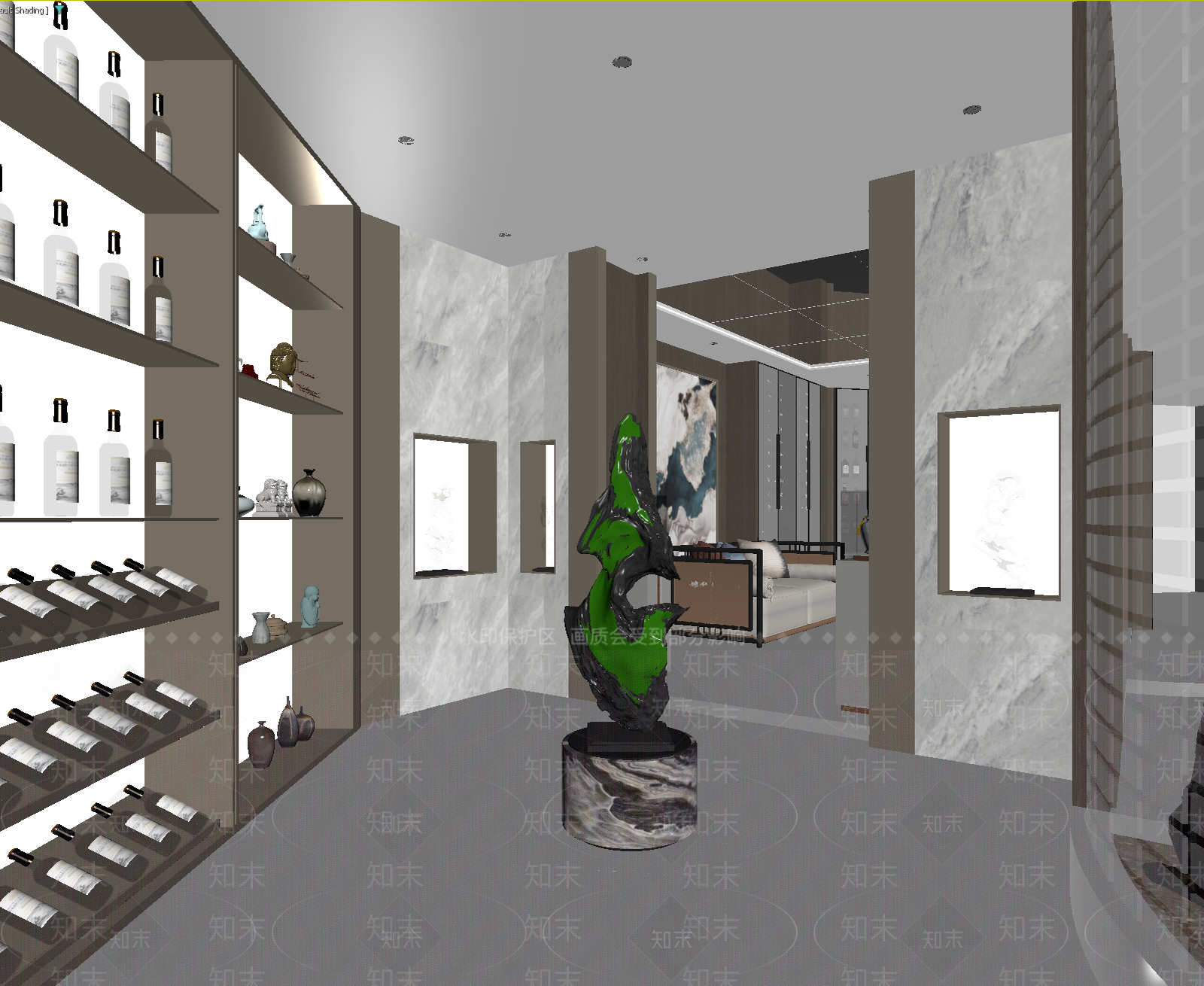 酒馆3D模型下载【ID:1213942475】