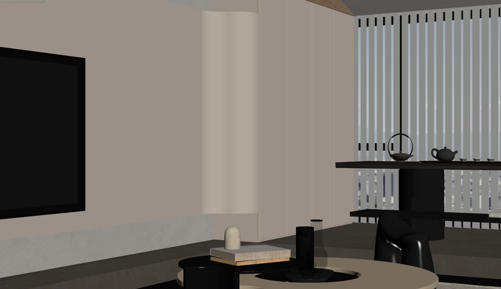 现代家居客厅3D模型下载【ID:1221714714】