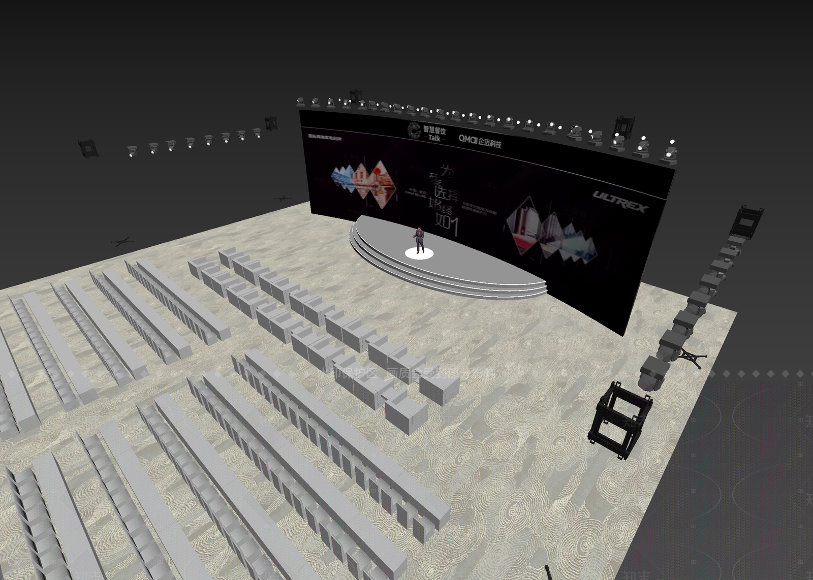 现代科技展厅3D模型下载【ID:1214585561】