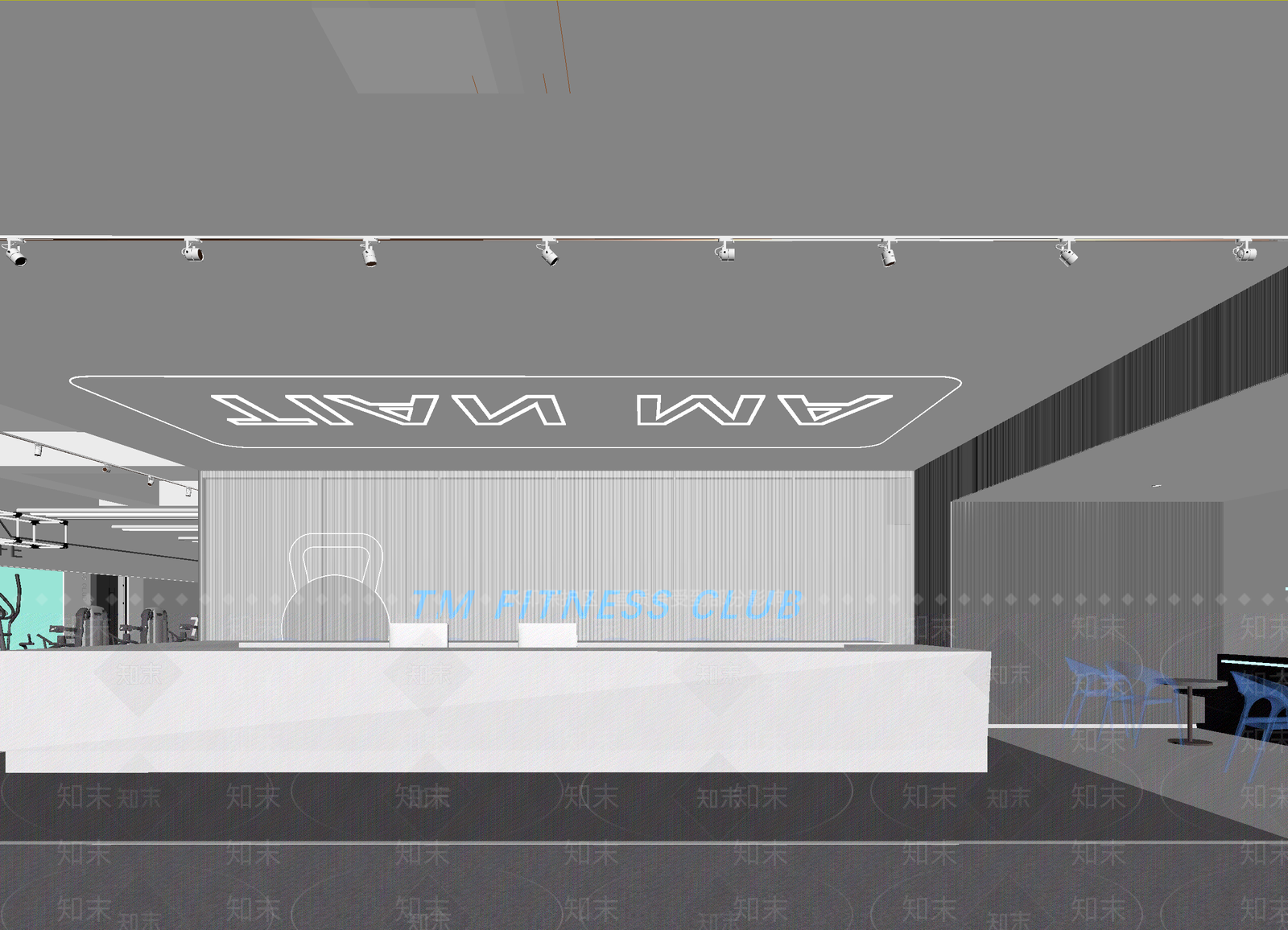 健身房3D模型下载【ID:1214094620】
