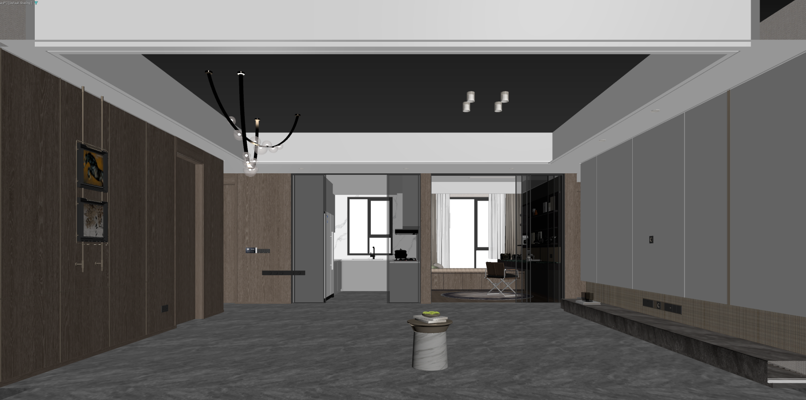 意式客餐厅3D模型下载【ID:1221711703】