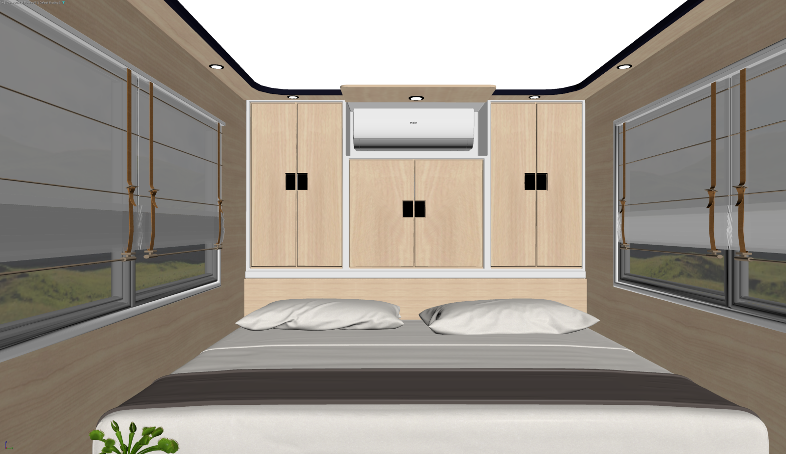 现代家居卧室3D模型下载【ID:1221826218】