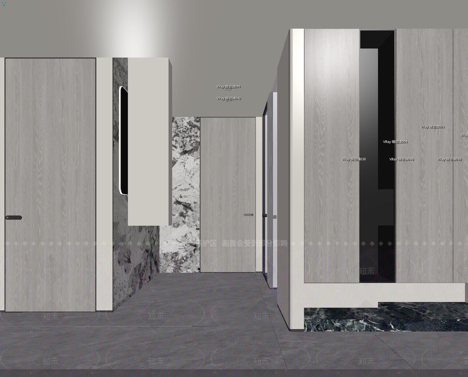 轻奢玄关3D模型下载【ID:1214975590】
