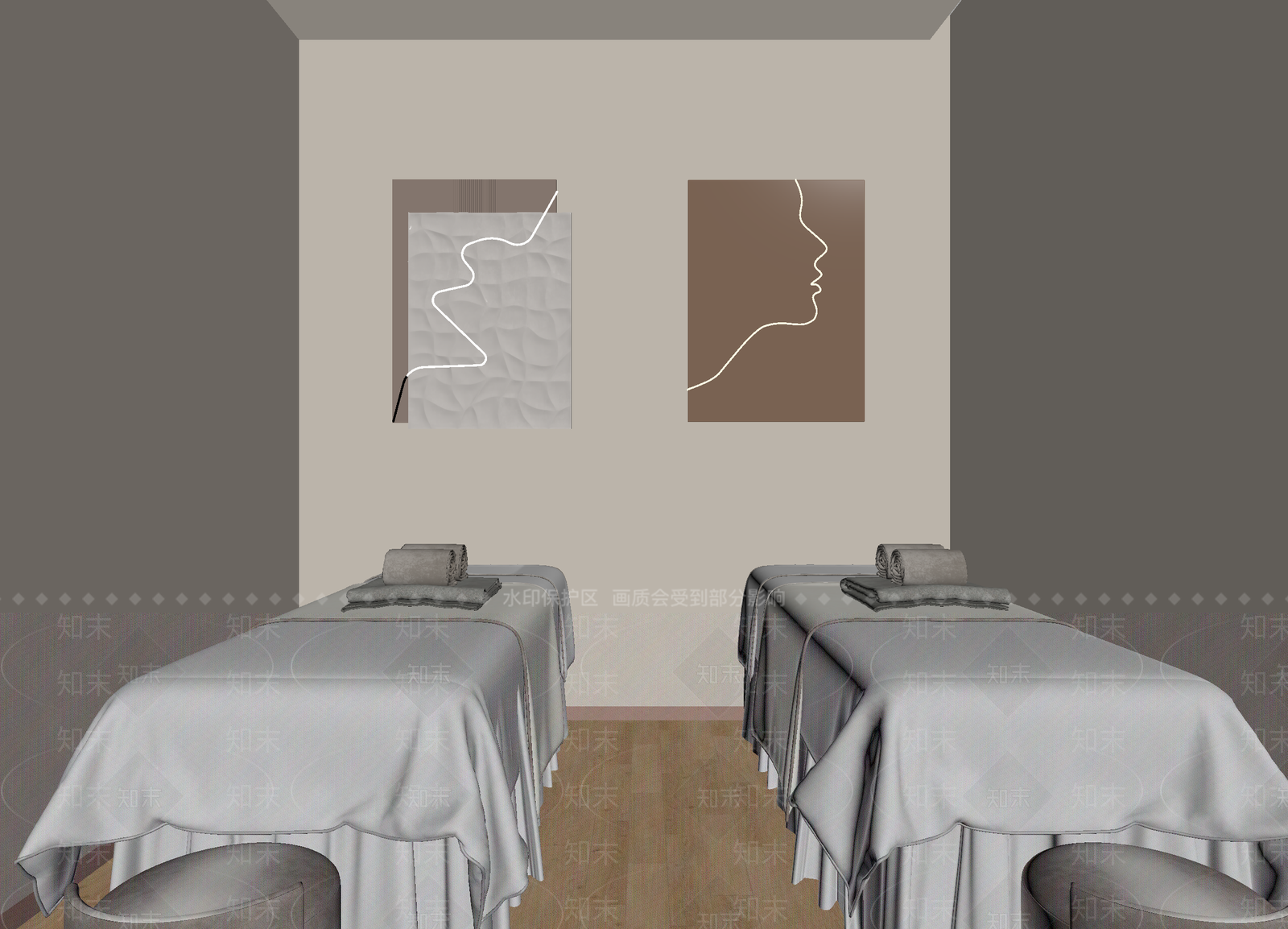现代美容院3D模型下载【ID:1214395657】