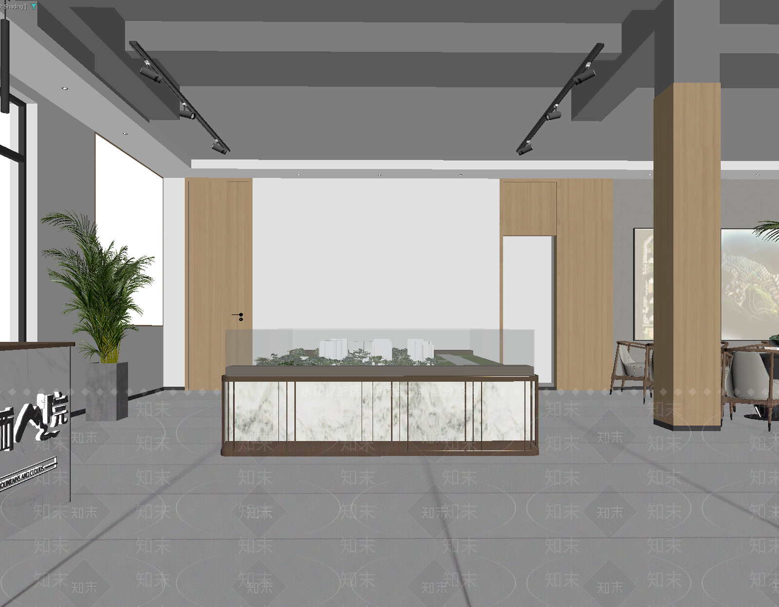 现代售楼处3D模型下载【ID:1213904497】