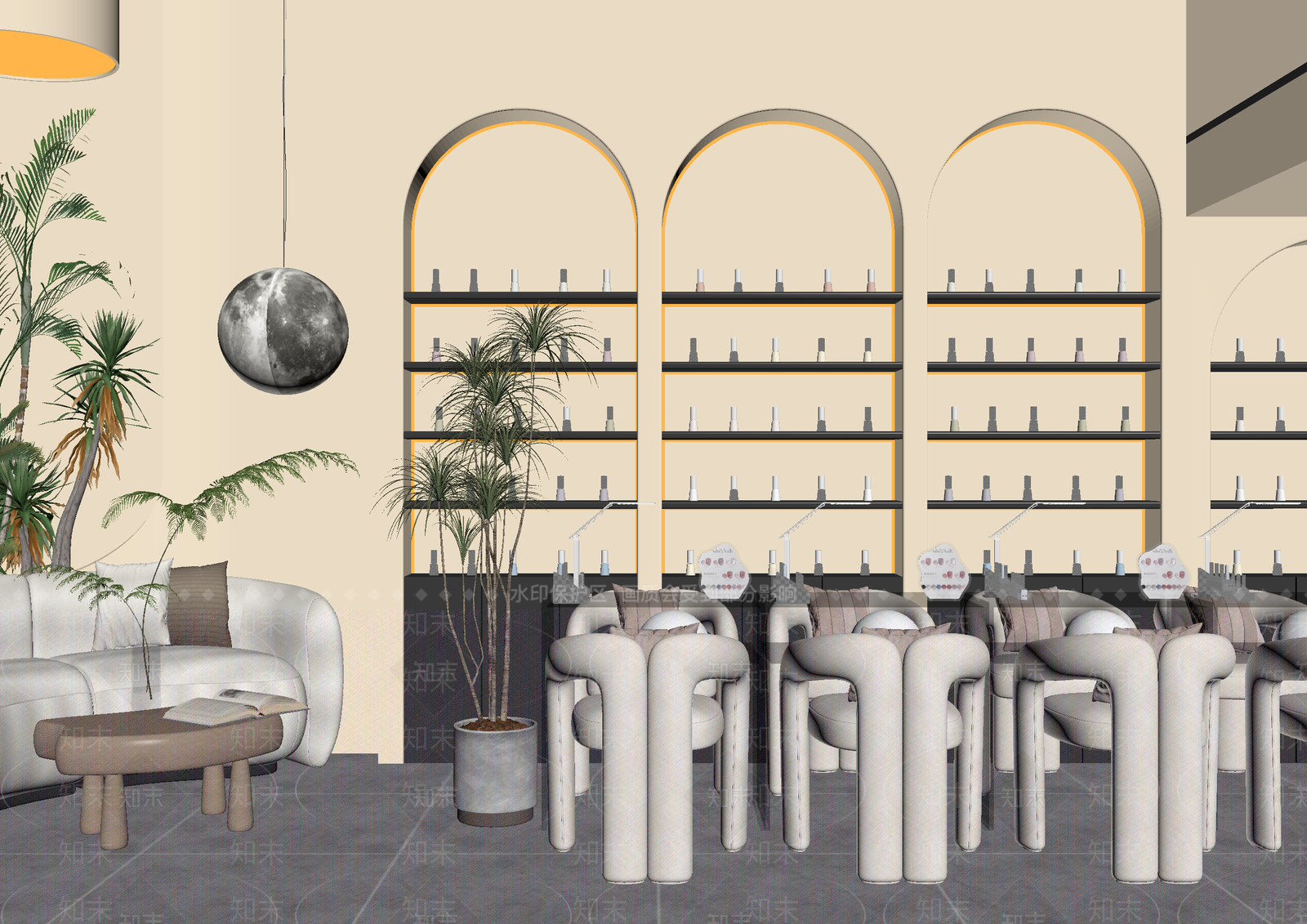 法式咖啡厅3D模型下载【ID:1215187084】