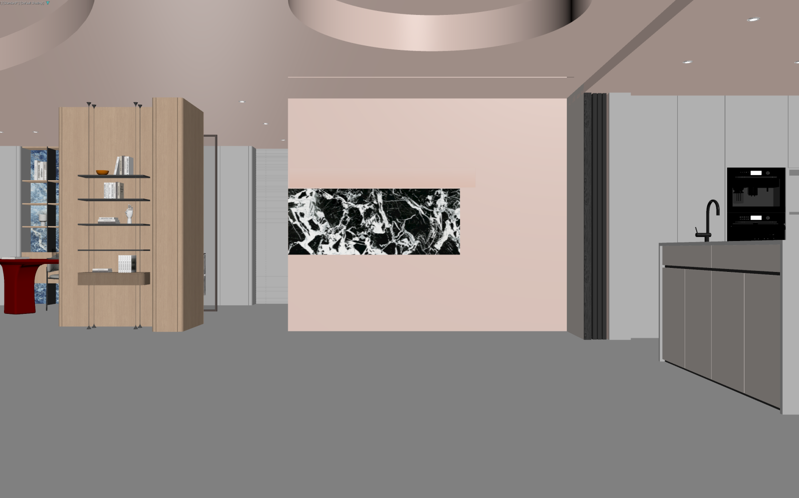 现代客餐厅3D模型下载【ID:1221710912】