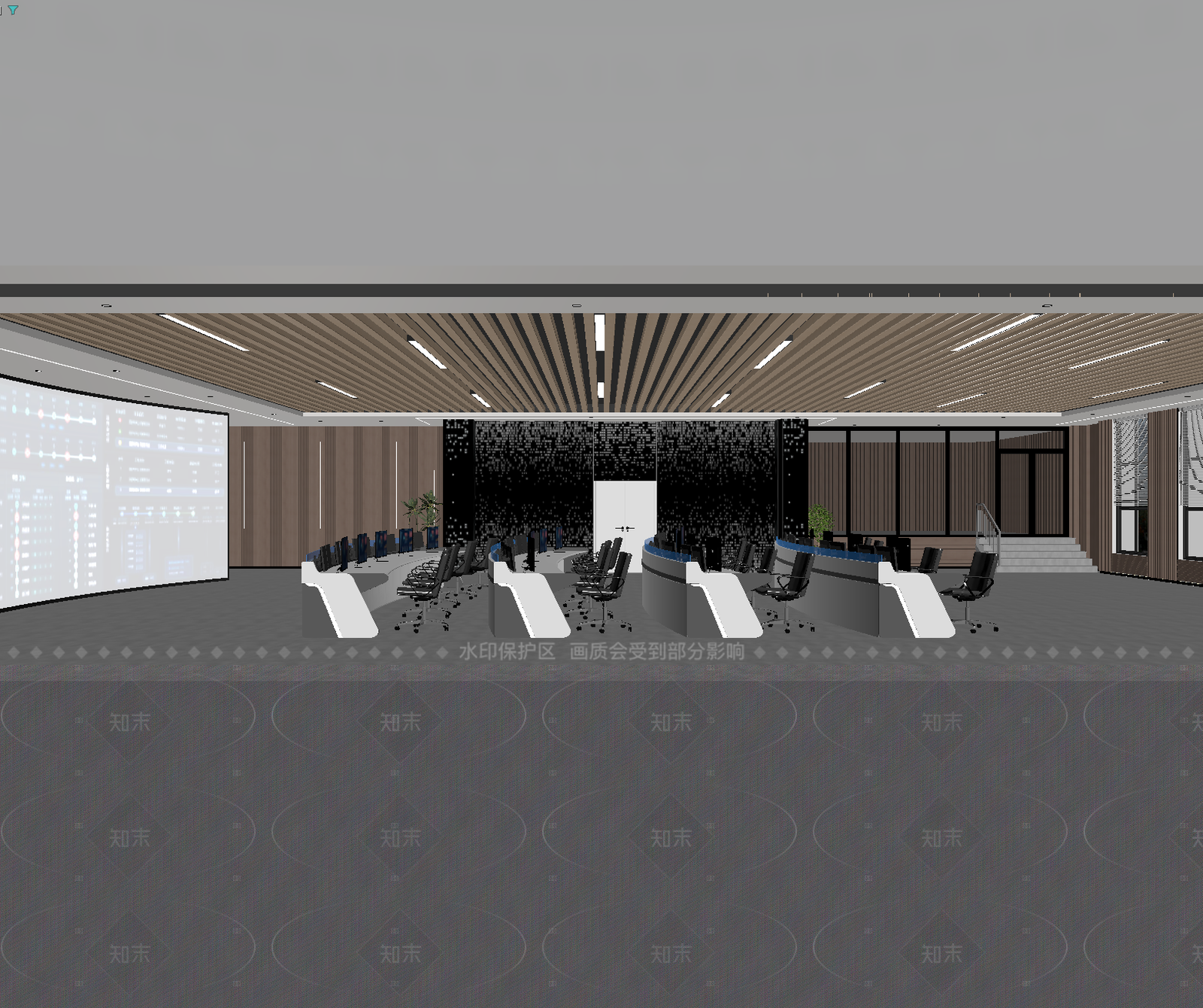 现代指挥中心3D模型下载【ID:1214959274】