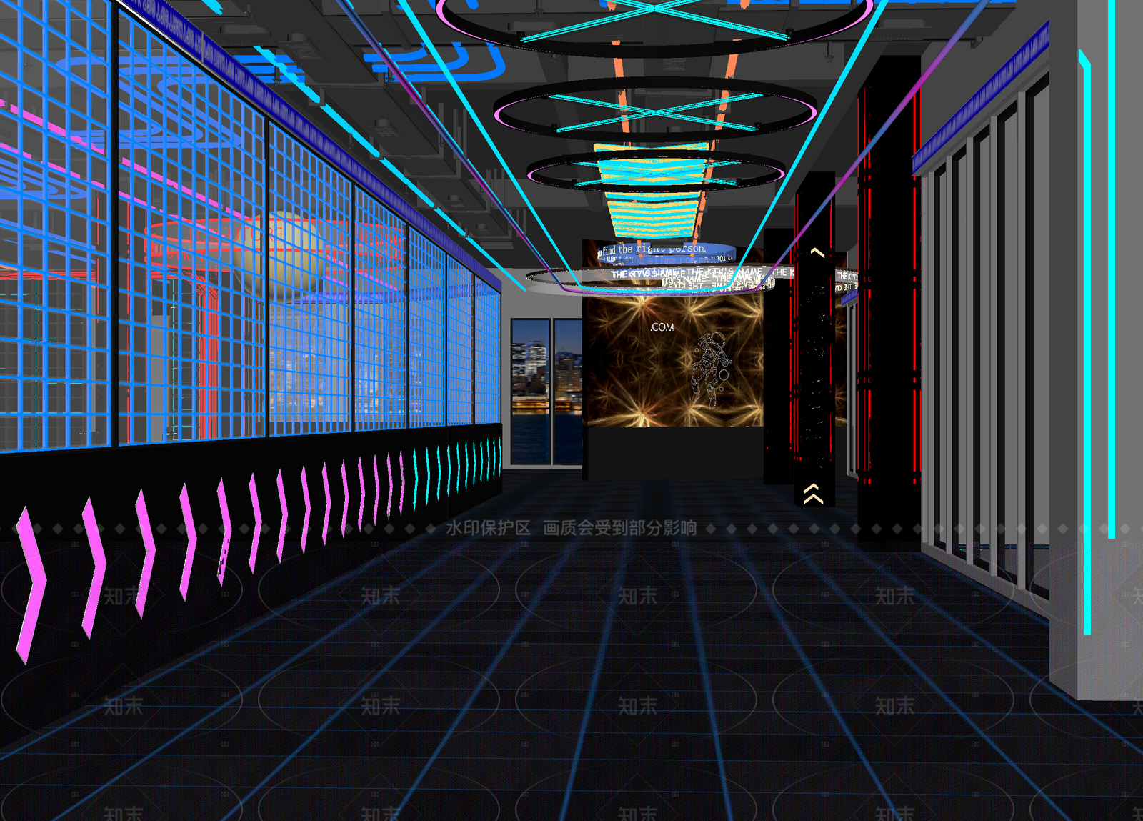 工业科技展厅3D模型下载【ID:1214634308】