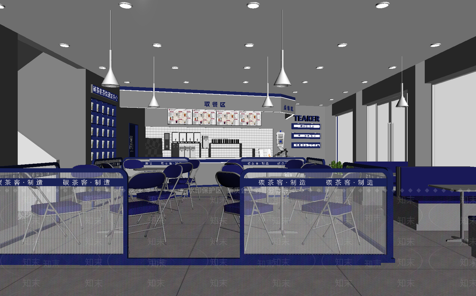 快餐店3D模型下载【ID:1213956642】