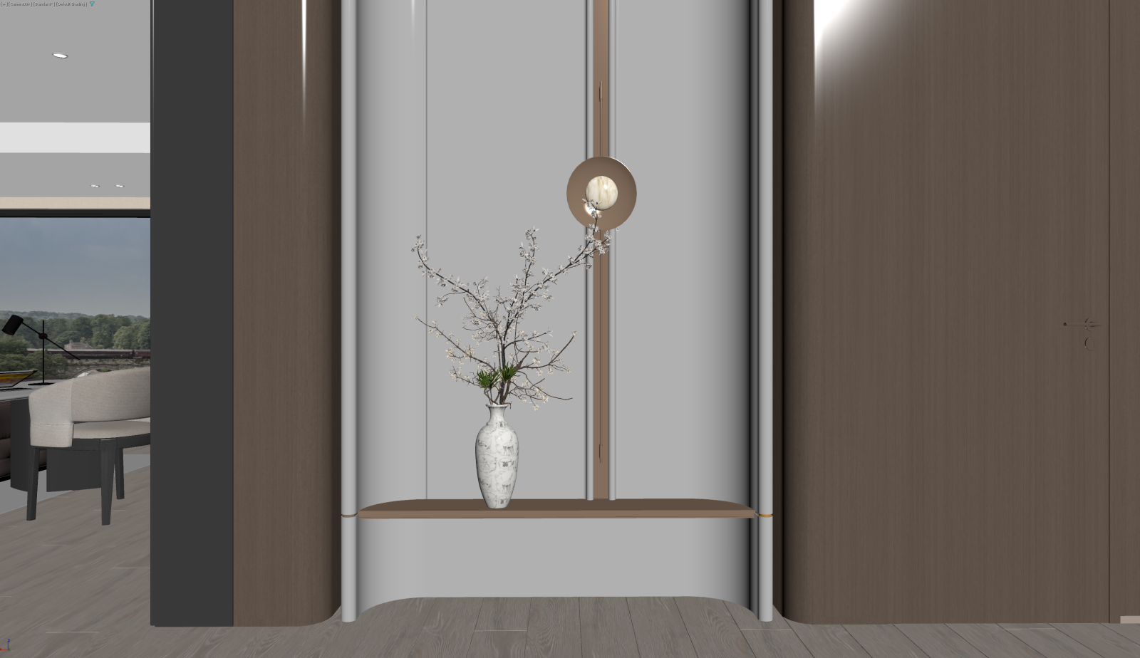 现代玄关3D模型下载【ID:1221709183】
