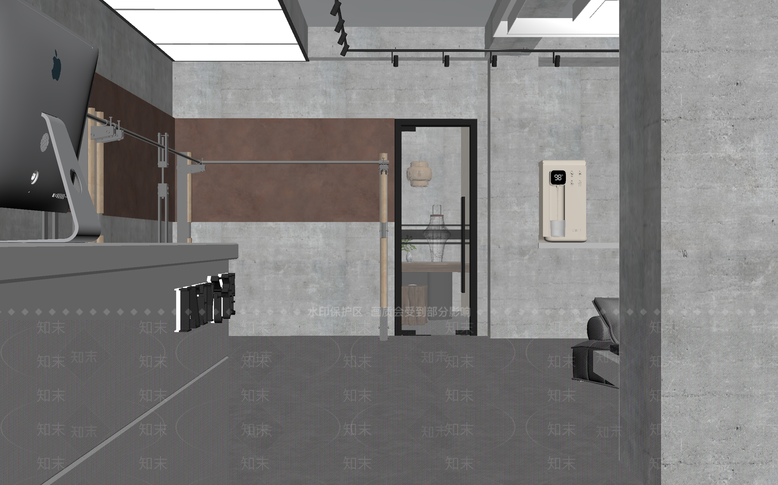 工业接待室3D模型下载【ID:1215069733】