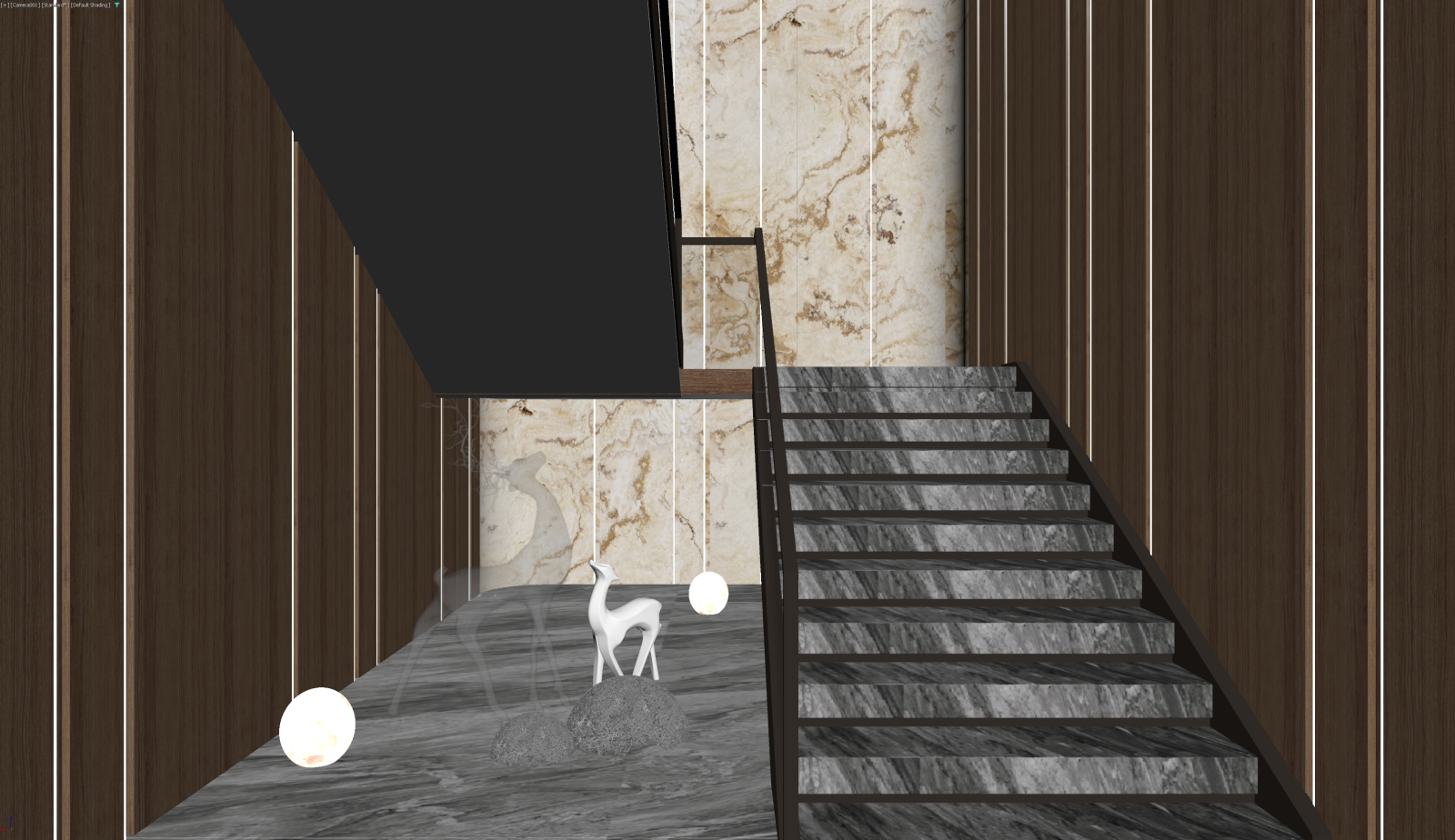 现代玄关3D模型下载【ID:1221593028】