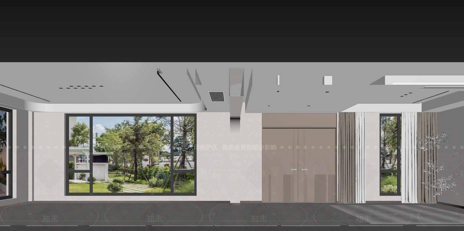 现代大厅3D模型下载【ID:1214968237】