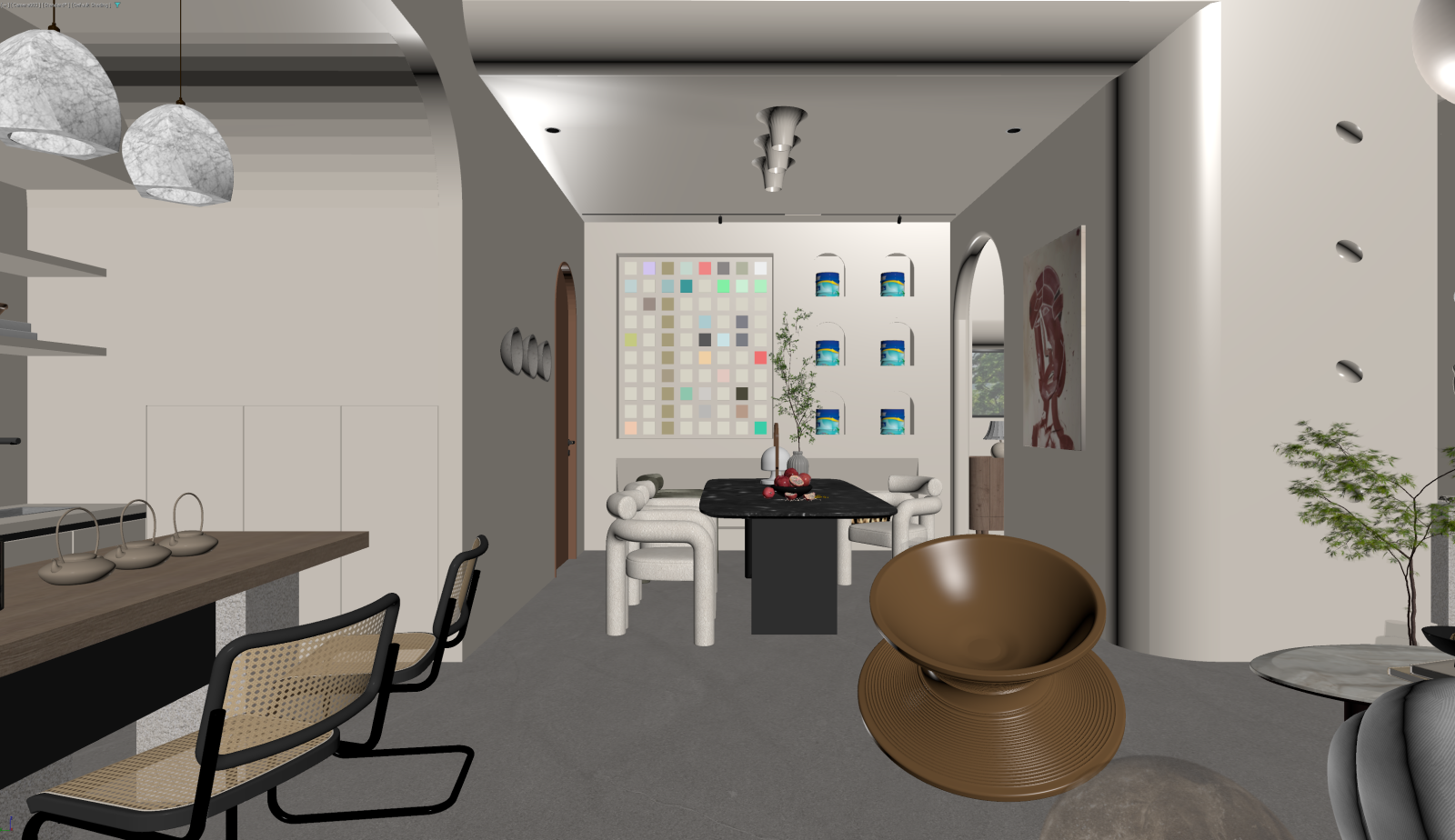 侘寂工作室3D模型下载【ID:1221489250】