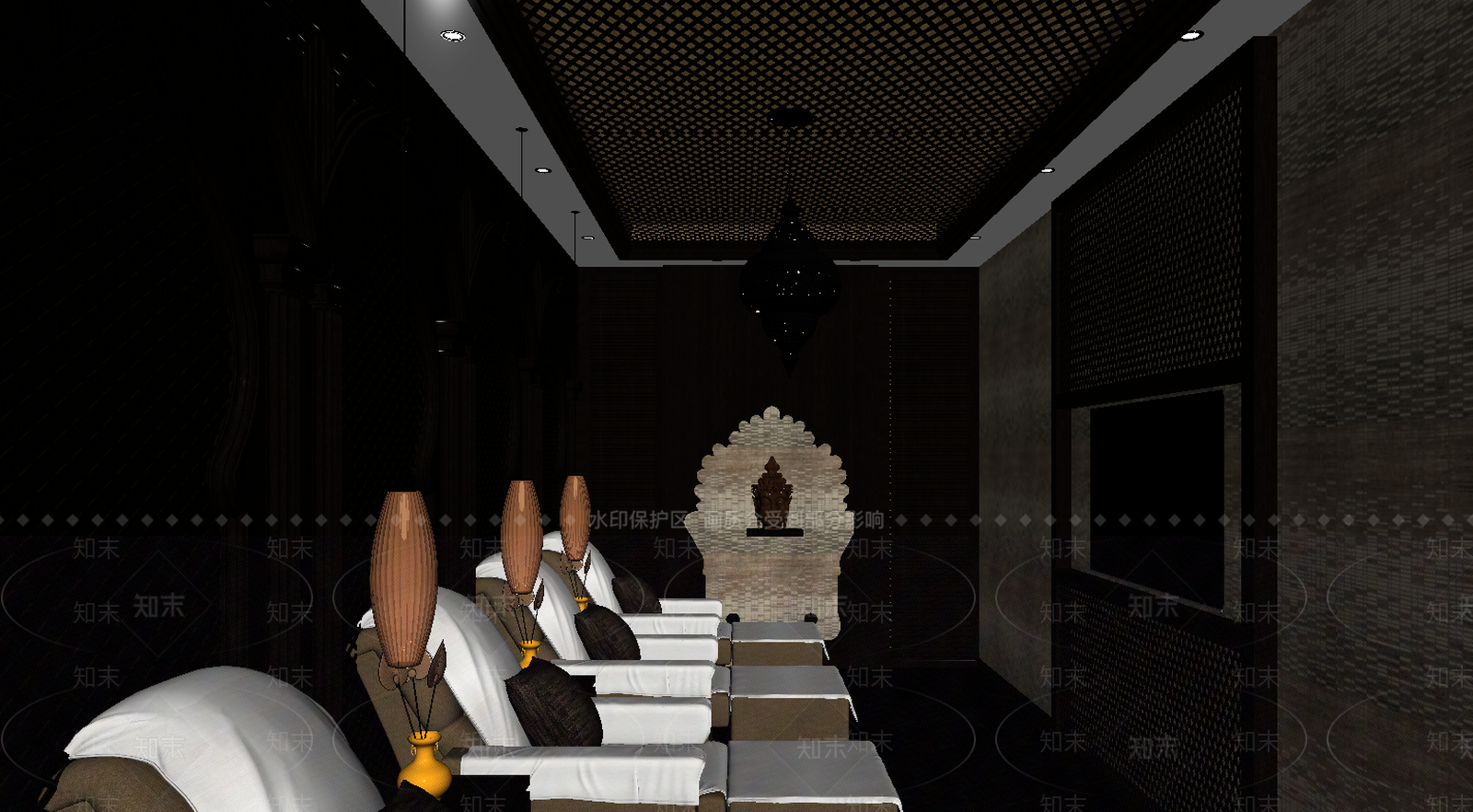 东南亚美容院3D模型下载【ID:1214362949】