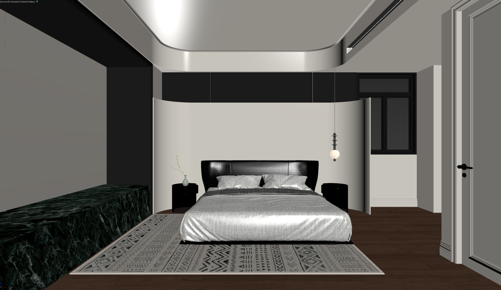 法式家居卧室3D模型下载【ID:1221767153】