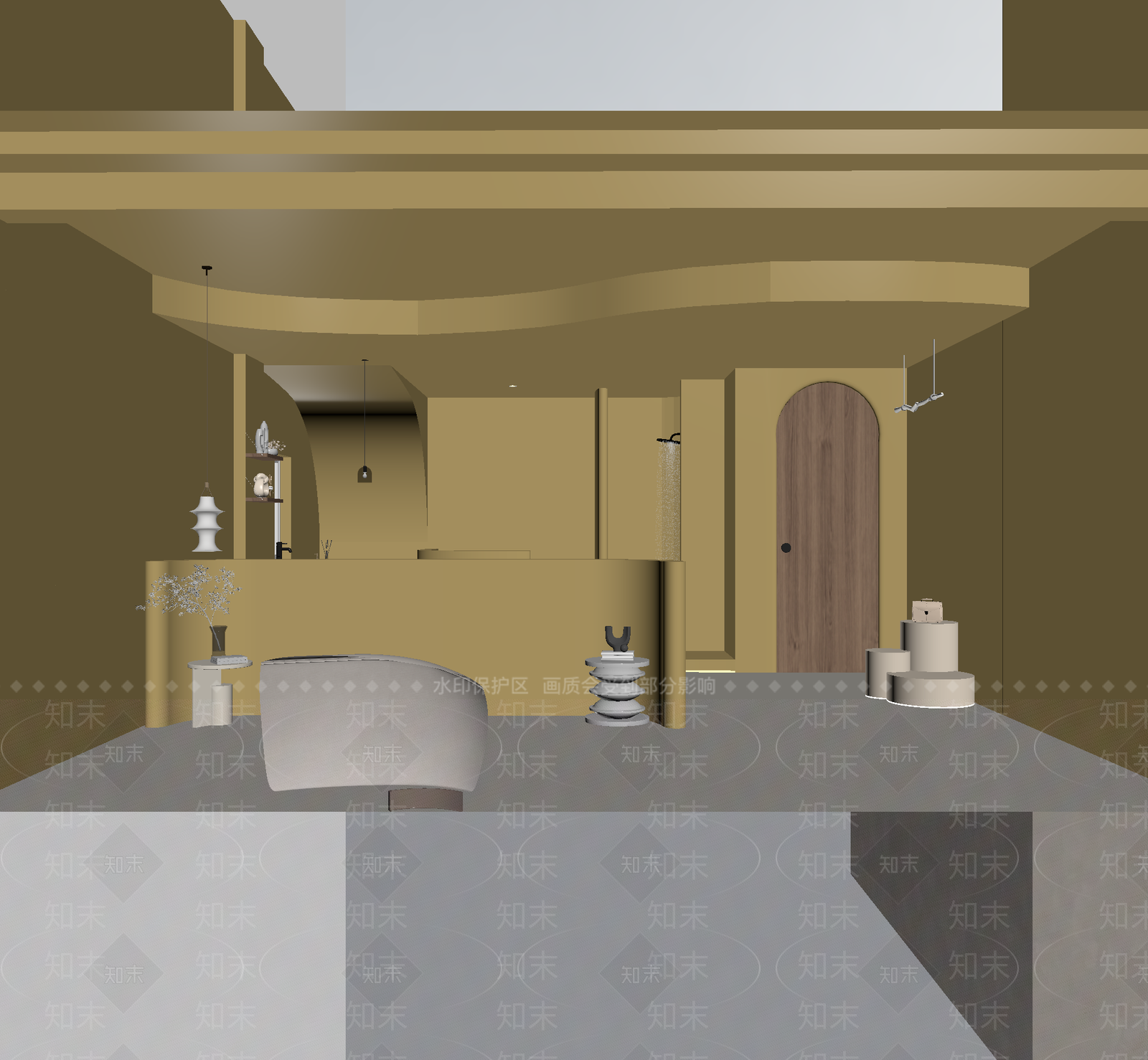其他商业空间3D模型下载【ID:1214076256】