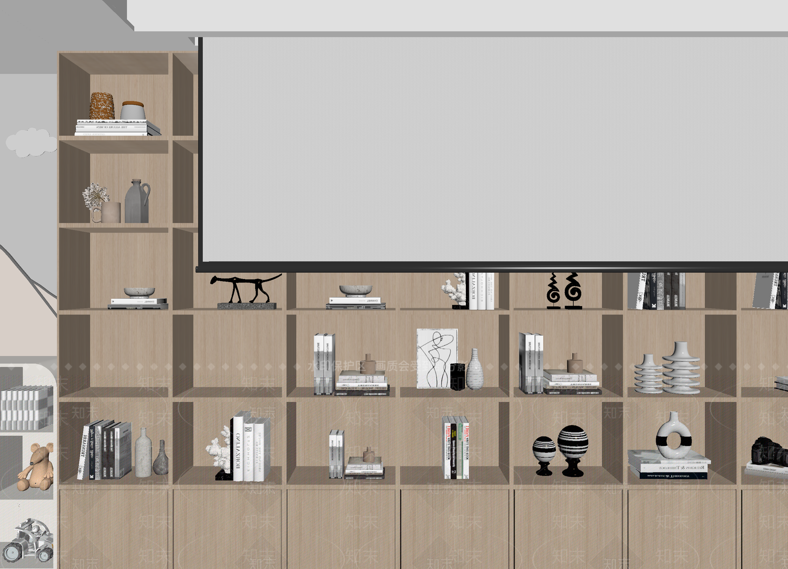东南亚影音室3D模型下载【ID:1214058414】