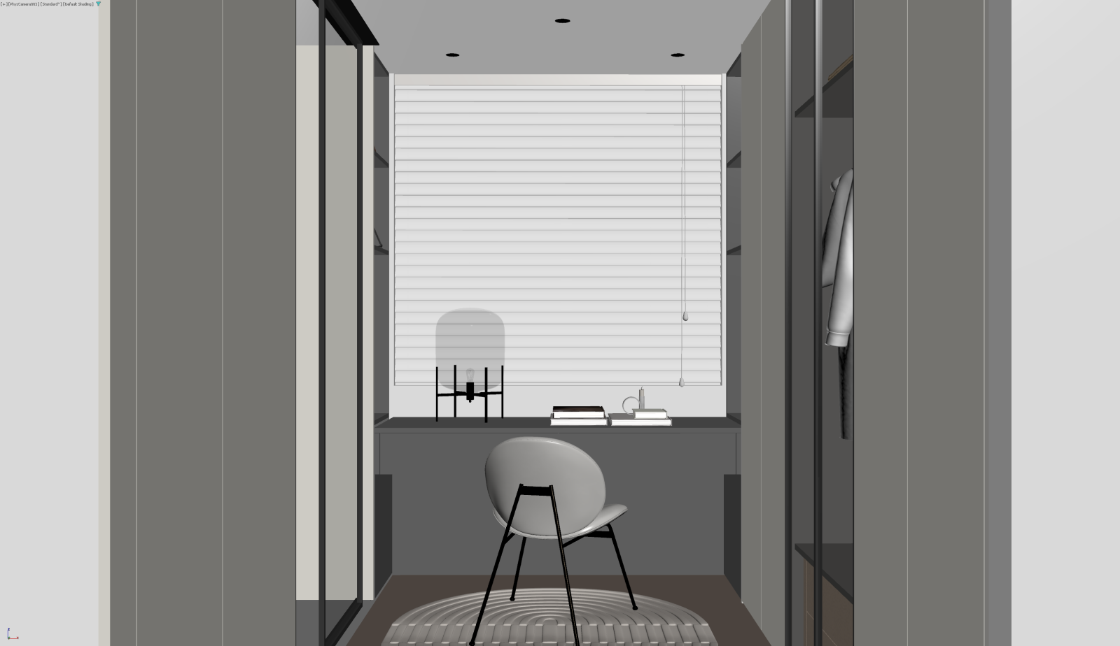 现代书房3D模型下载【ID:1222003518】