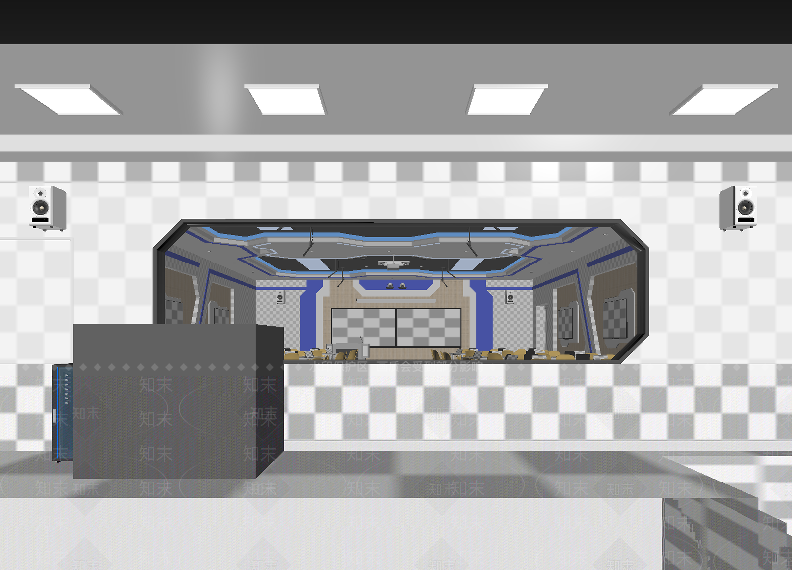 现代电竞房3D模型下载【ID:1213929476】