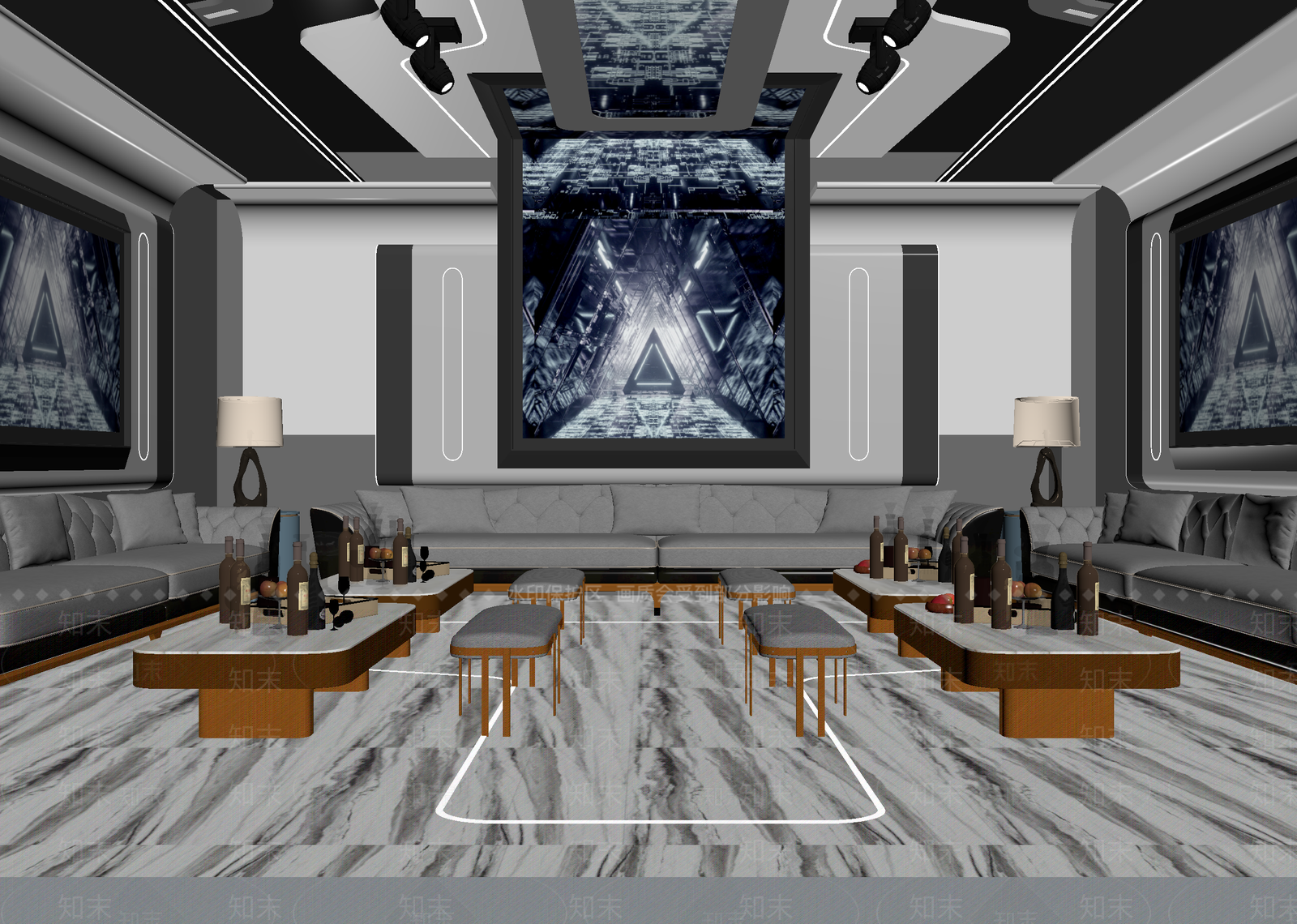 酒吧3D模型下载【ID:1214017013】