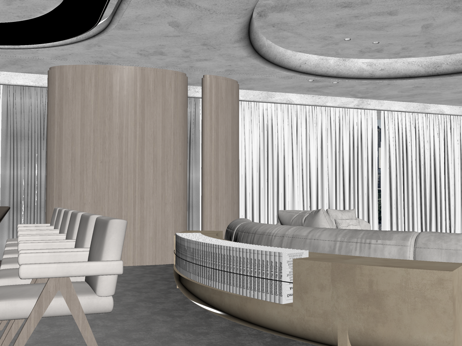 家居客厅3D模型下载【ID:1222090816】