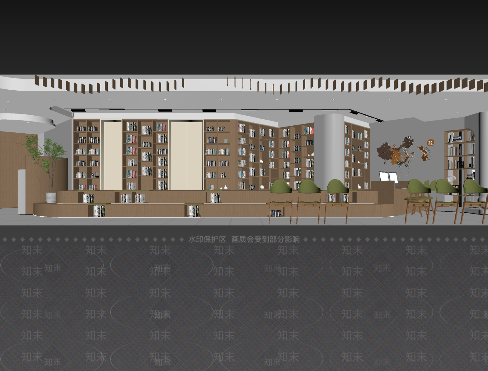 书店3D模型下载【ID:1214084145】