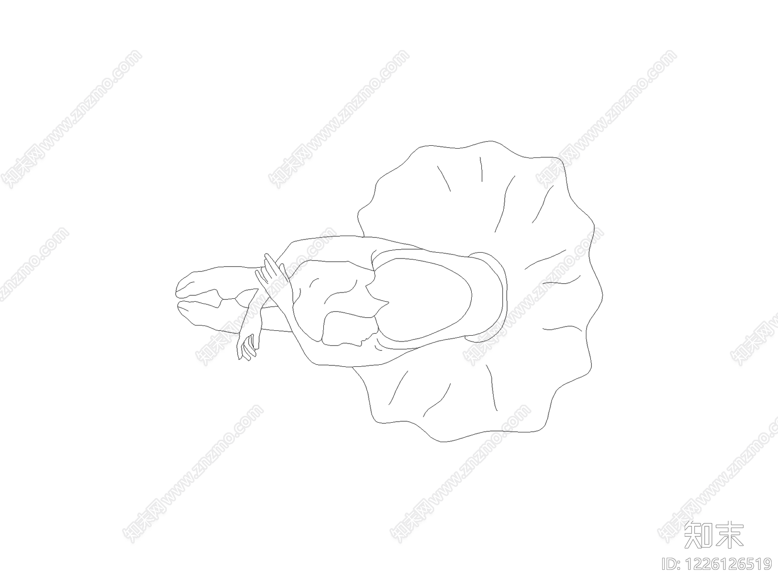 人物cad施工图下载【ID:1226126519】