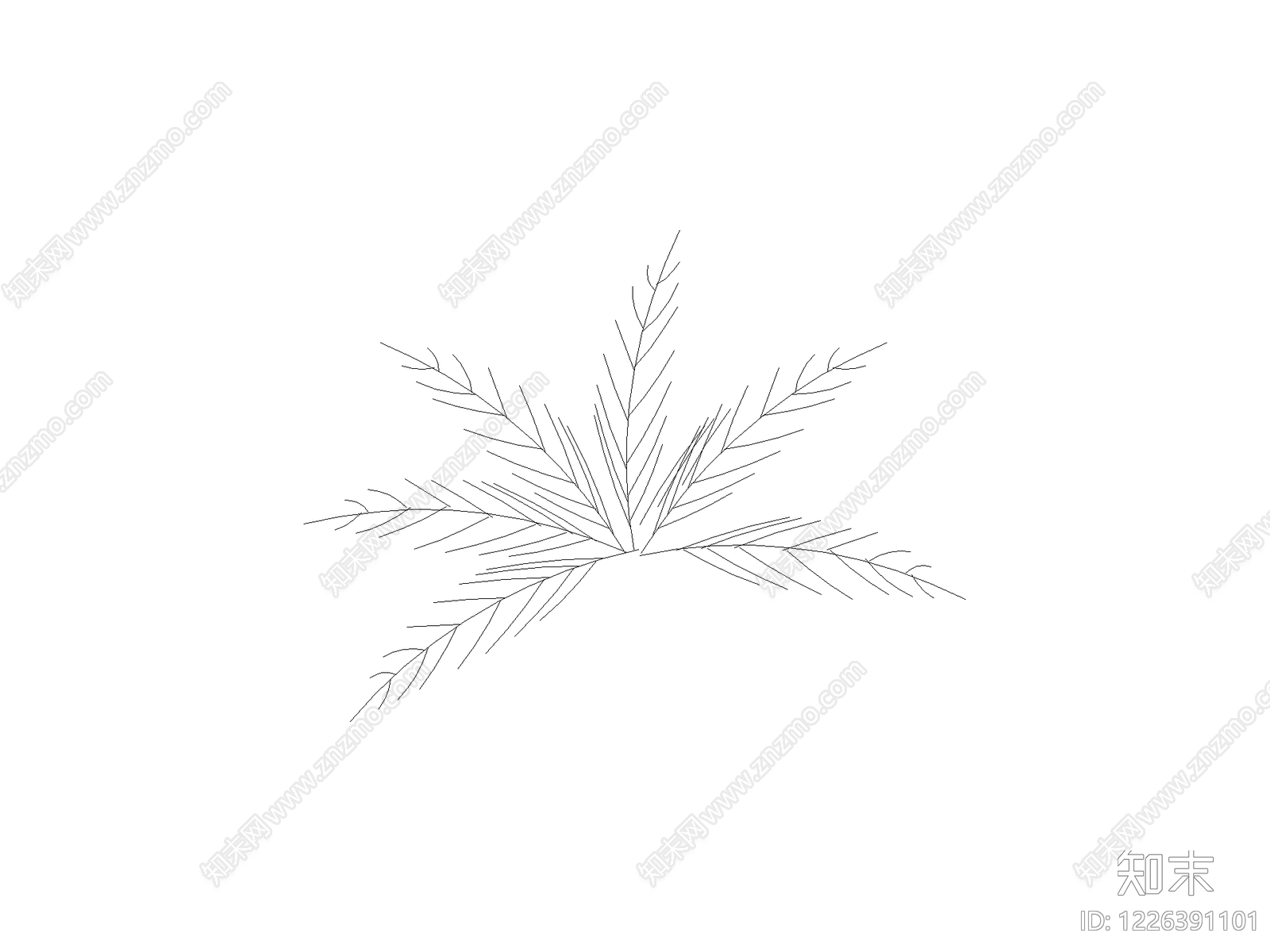 绿植CAD图纸