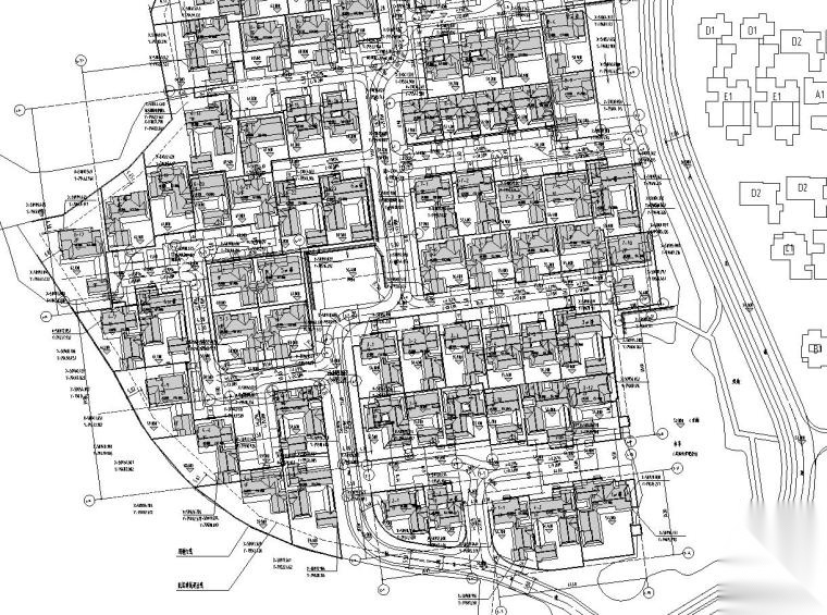 [重庆]绿城金基桃李春风景观施工图设计施工图下载【ID:161017166】