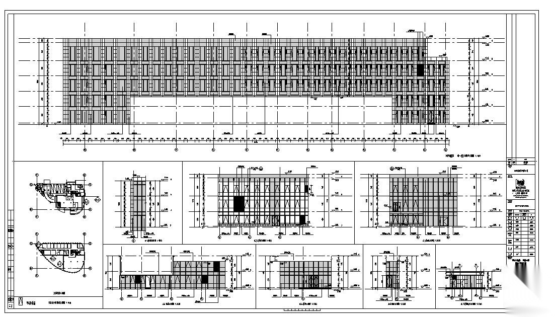 [上海]城投控股大厦施工图设计21个cad文件cad施工图下载【ID:151479117】