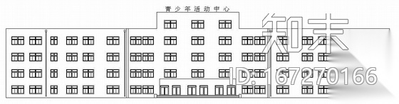 [毕业设计]青少年活动中心毕业设计cad施工图下载【ID:167270166】