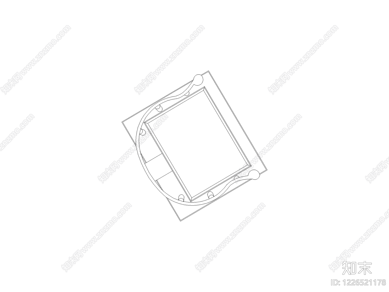开关插座cad施工图下载【ID:1226521178】