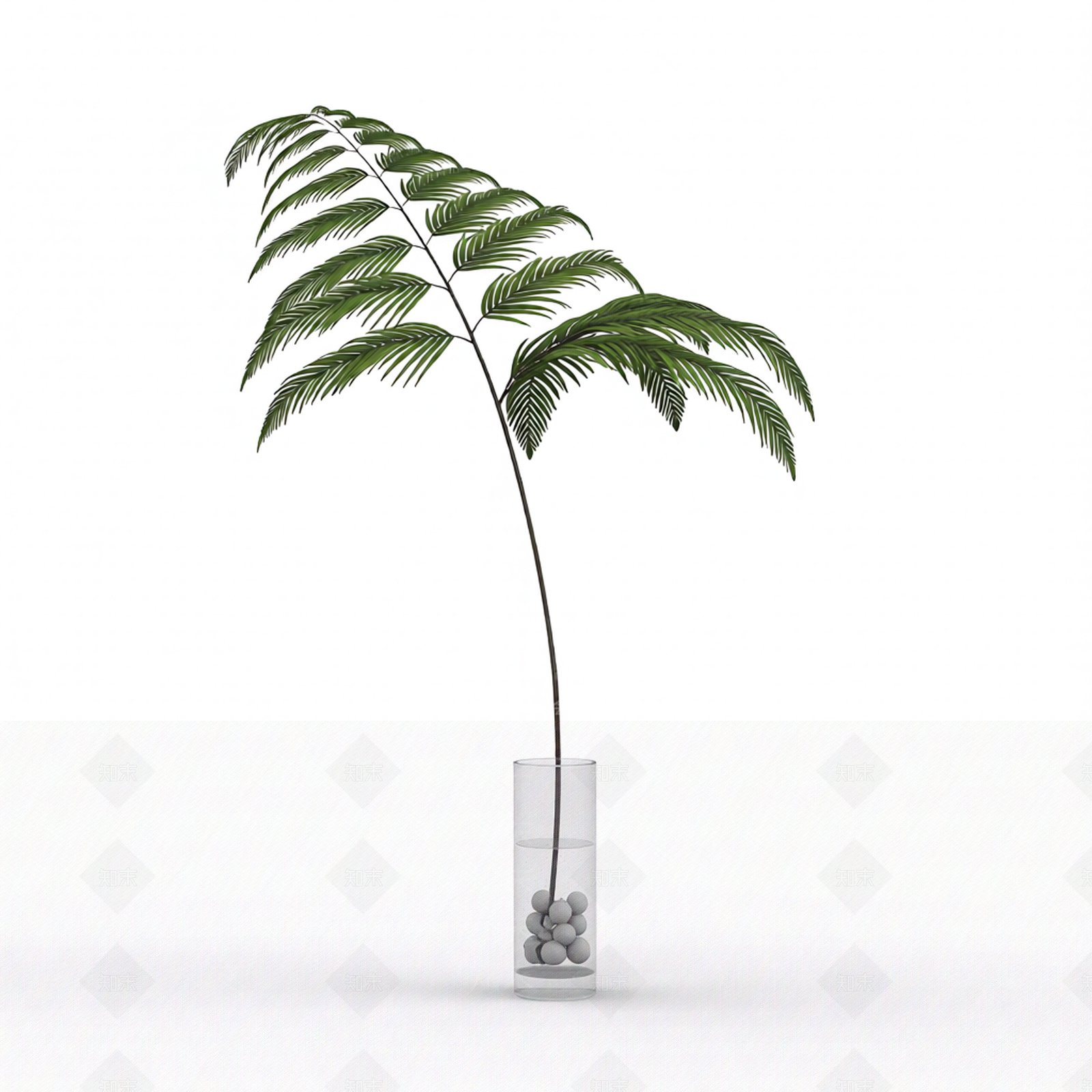 带盆绿植装饰3D模型下载【ID:1206186753】