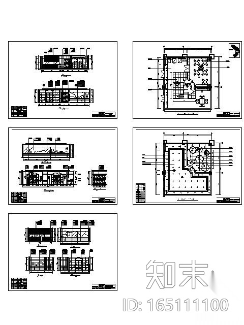 125平米幼儿园设计装修图施工图下载【ID:165111100】