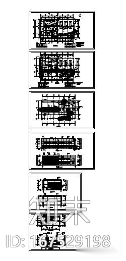 某锅炉房建筑结构施工图cad施工图下载【ID:167529198】