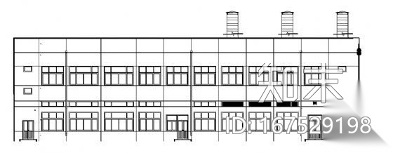 某锅炉房建筑结构施工图cad施工图下载【ID:167529198】